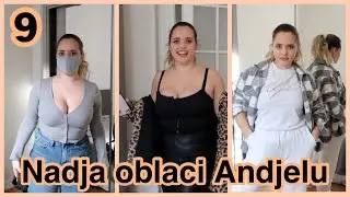 VLOGMAS #9 - NADJA ME OBLACI U NJENOM STILU