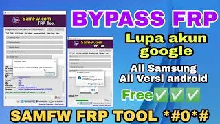Bypass frp akun google Samsung, sangat mudah dengan tool ini,Work semua versi android..!!! FRP A51