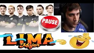 Team Spirit ставят ПАУЗЫ когда УБИВАЮТ Arteezy ROFL l Lima Major . Nix