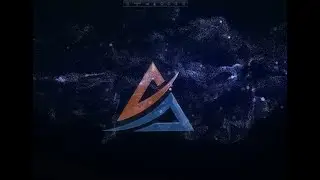 Neon Particle Logo Reveal