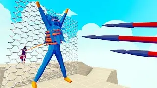3x BALLISTA STRIKE THROUGH THE GRATE | TABS - Totally Accurate Battle Simulator