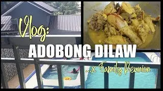 Vlog:  Adobong Dilaw , Family Reunion