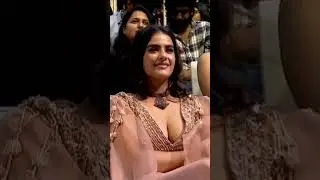 Kavya Thapar Hot Look At Double ISMART Trailer Launch Event  #shorts