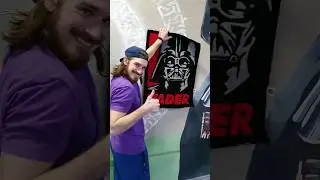 Распаковка ковра 🔥 #handmade #rugs #carpets #тафтинг #tafting #taftinggun #starwars #звездныевойны