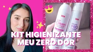 kit higienizante MEU ZERO DOR | micro pro calmy e soft clean #micropigmentacao
