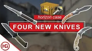 FOUR KNIVES, ONE CASE! (New Horizon Case)