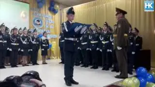 НАШ КОСТАНАЙ кадеты, посвящение, нвп