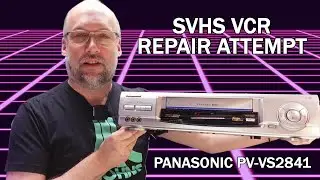 Panasonic SVHS VCR stops after a couple seconds