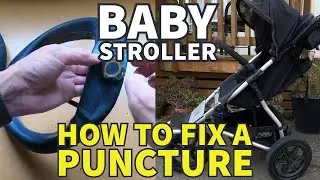 Baby Stroller Puncture Repair - How to fix a puncture