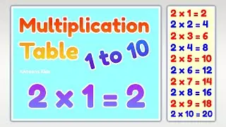 Multiplication Table | multiplication table 1 to 10 | Table 1 to 10 | 
