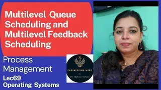 Lec17:Multilevel Queue and Multilevel Feedback Scheduling | Process Management | OS