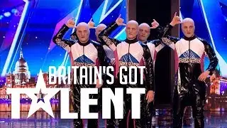 Aliens taking over TV? | BRITAINS GOT TALENT 2018 | BABA YEGA