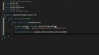C# - Load Embedded Resources