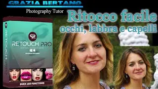 Ritocco facilissimo di occhi, labbra e capelli