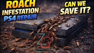 ROACH INFESTATION PS4 Repair: Can We SAVE It?! 🤮