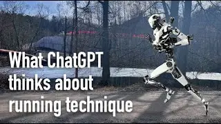 I asked the AI-program ChatGPT about running technique, I got this (lousy) answer