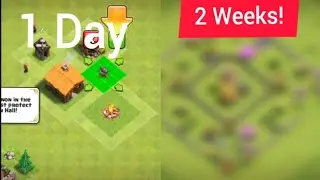 My 2 Week Progess In Clash Of Clans!!