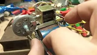 1 cylinder scrap solenoid engine