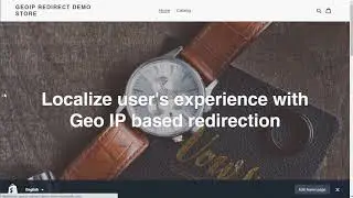 Create redirection rules based on country and state on your shopify store