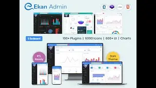 Bootstrap 5 Admin Dashboard with Admin Dashboard UI Kit – Ekan
