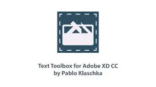 Text Toolbox for Adobe XD | Introduction