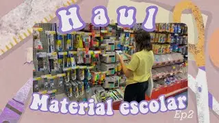 HAUL MATERIAL ESCOLAR' 21- regresso às aulas | Nessa Lopes
