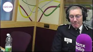 Mannin Line LIVE with Russ Foster, Chief Constable IOM Constabulary
