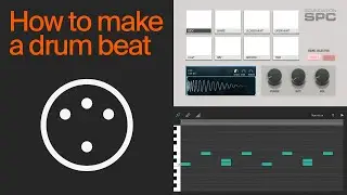 How to make a simple drum beat (with MIDI & drum machines)