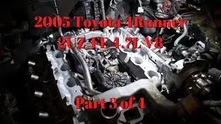 2005 4Runner Head Rebuild and Timing Belt Replacement - Part 3 of 4 | 2UZ-FE 4.7L V8