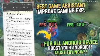 Best Script File Assistant For Gaming!! Improve FPS & Reduce Ping Spike (NO ROOT) - RC Modz