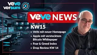🇩🇪 VEVE | ECOMI • VeVeVersum NEWS KW15 • VeVe mit neuer HP • Apple mit Bitcoin Whitepaper