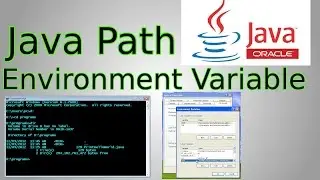 java path set in environment variable.