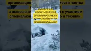 Что нужно знать о вывозе снега с придомовых территорий #жкх #юрист #недвижимость