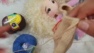 AMİGURUMİ MARK  BEBEK 35 CM BÖLÜM 2 amigurumi doll englishsubtitle