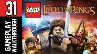 LEGO The Lord of the Rings Walkthrough - Part 31 The Black Gate Let's Play PS3 XBOX PC