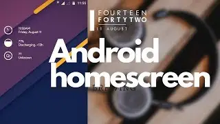 Android home screen customization [ #1]