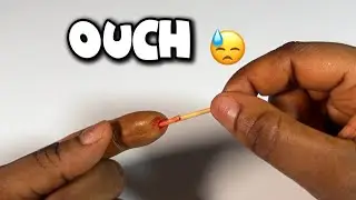 Master the Art of SFX: Removing a Toothpick from Your Finger | Step-by-Step Makeup Tutorial!