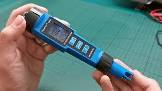 PeakTech P 5307 4 in 1 PH-Meter for PH/EC/TDS/TEMP - review and quick test