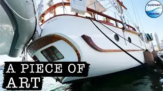 Classic Sailing Yacht Mikelson 50 - A Piece of Art | Boat walk around