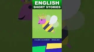 English Short Stories - The Brave Bee #shorts #learnenglish