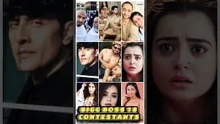 Bigg Boss 18 confirmed 10 Contestants #biggboss18 #bollywood #salmankhan