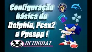 Retrobat - Como configurar Dolphin, PCSX2 e PPSSPP!