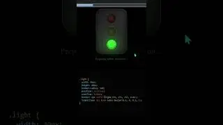 Traffic Light Animation in HTML & CSS | CSS Animation Tutorial for Beginners 