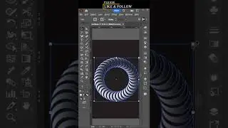 Creating a deep circle effect in Illustrator 2024 