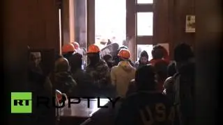 Штурм администрации в Харькове 1 марта 2014
