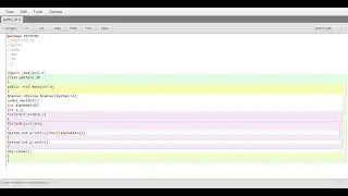 Blue Java : pattern program part 38