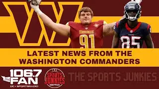 Hit The Skins - #commanders Sign Noah Brown | Sports Junkies