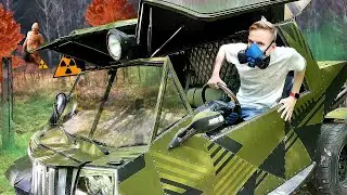 ЗАБРАЛИ БРОШЕННУЮ МАШИНУ ИЗ РАДИОАКТИВНОГО ЛЕСА. МНЕ СТАЛО ПЛОХО В МАШИНЕ...