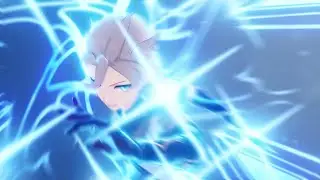 Albedo using Cryo lGenshin Impact