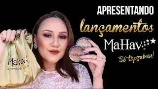 TESTANDO LANÇAMENTOS com Mahav e mini tutorial com Jelly Mousse